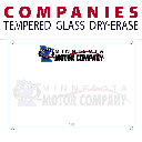 Tempered Glass Large Wall Mount Board
