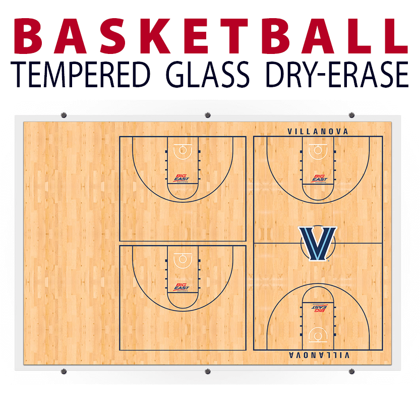 Tempered Glass Large Wall Mount Board