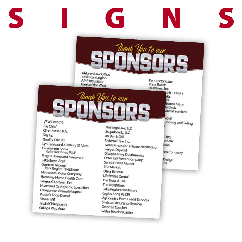 Customized Sign