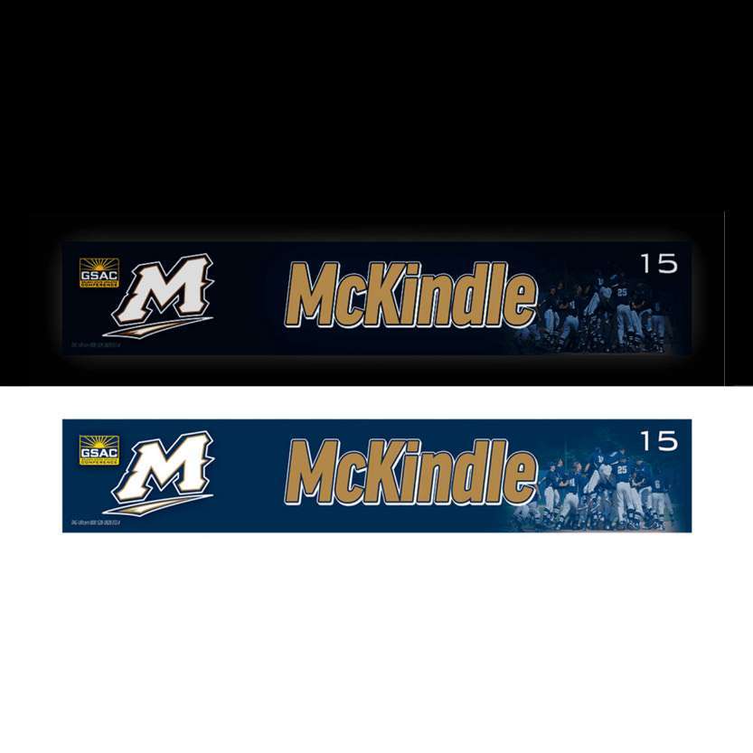 Back-Lit Locker Plate
