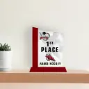 Glass Awards with Wood Base