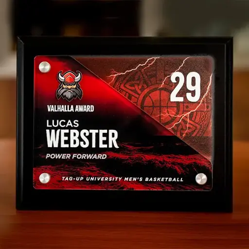 Floating Plaque