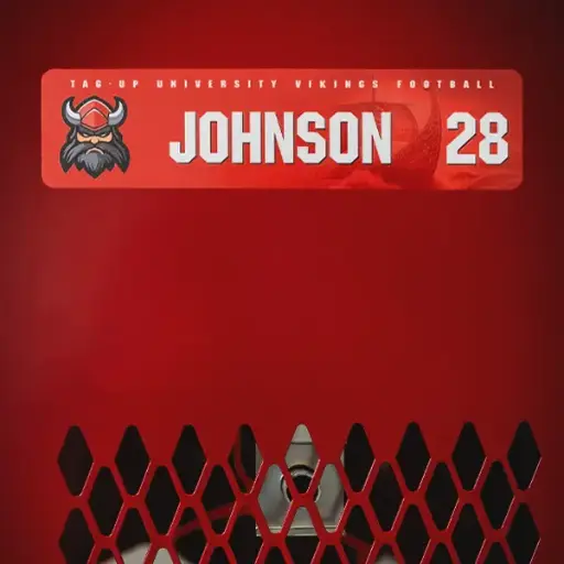 Travel Locker Plate